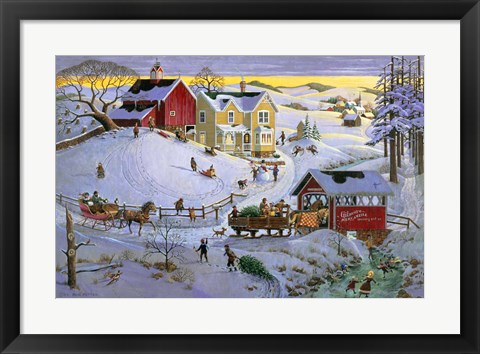 Framed Christmas Time Print