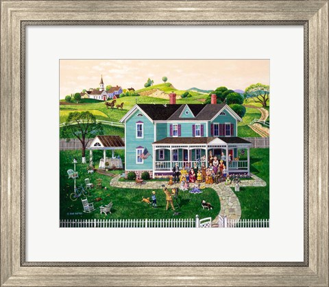 Framed Family Reunion Print