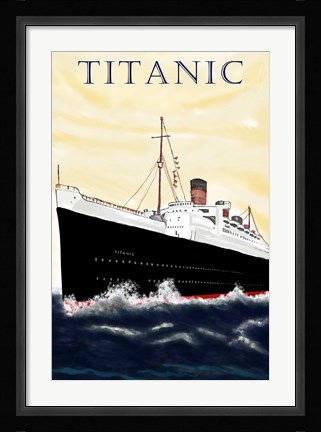 Framed Titanic Poster Print