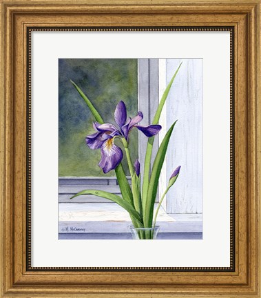 Framed Blue Flag-Wild Iris Print
