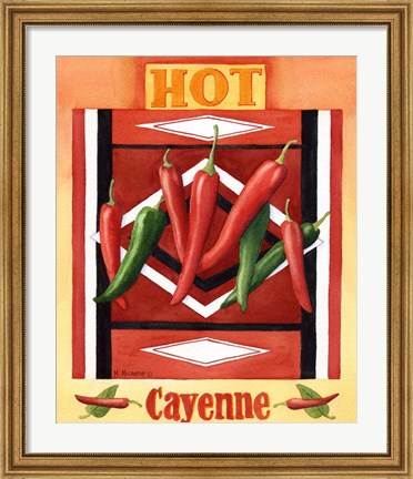 Framed Cayenne Print
