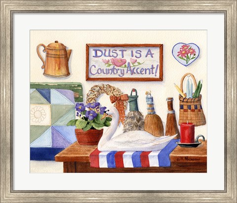 Framed Country Accent Print