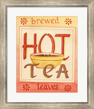 Framed Hot Tea Print