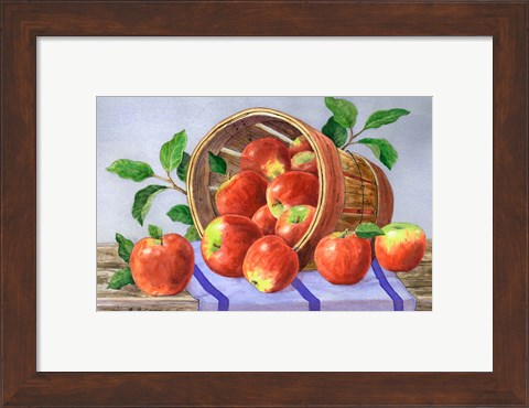 Framed Just Apples Print