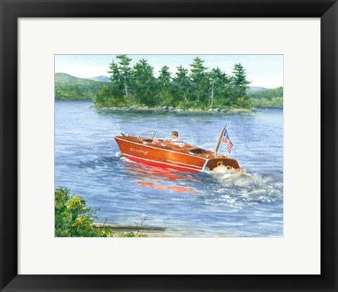Framed Runabout Print