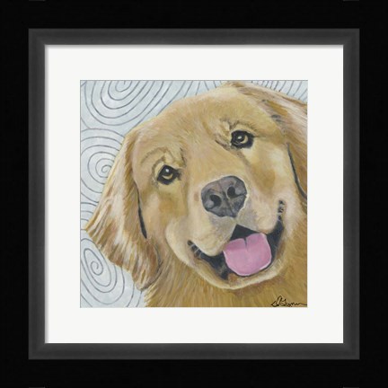 Framed Dlynn's Dogs - Cosmo Print