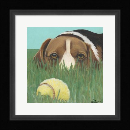 Framed Dlynn's Dogs - Sunny Print