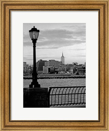 Framed Battery Park City II Print