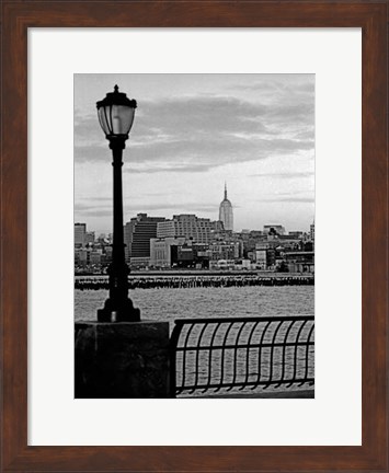 Framed Battery Park City II Print
