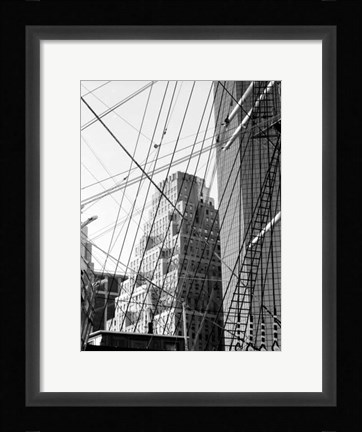 Framed South Street Seaport I Print