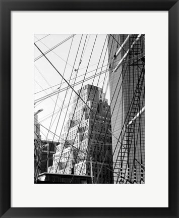Framed South Street Seaport I Print