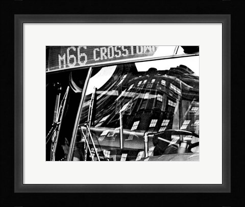 Framed City Speaks I Print