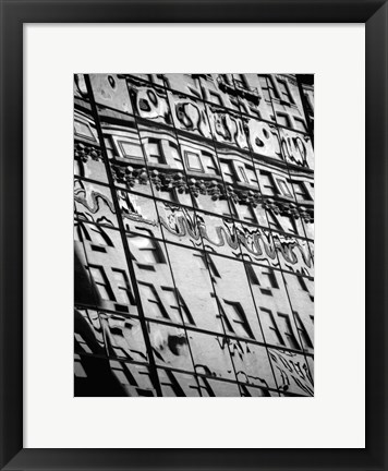 Framed Reflections of NYC III Print