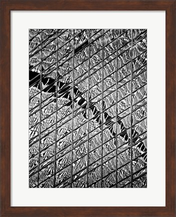 Framed Reflections of NYC V Print