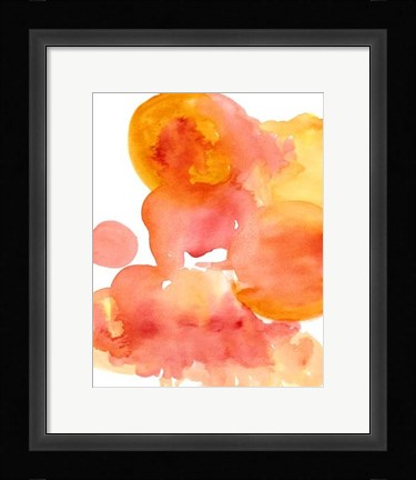 Framed Fire Water I Print