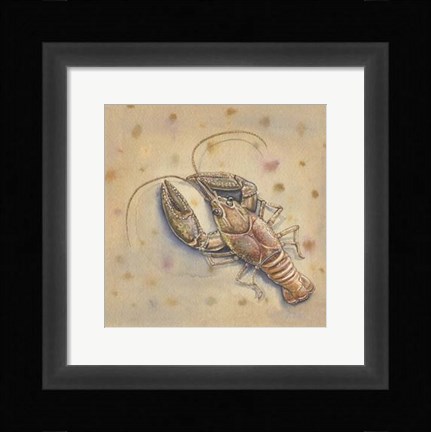 Framed Pond Critters III Print