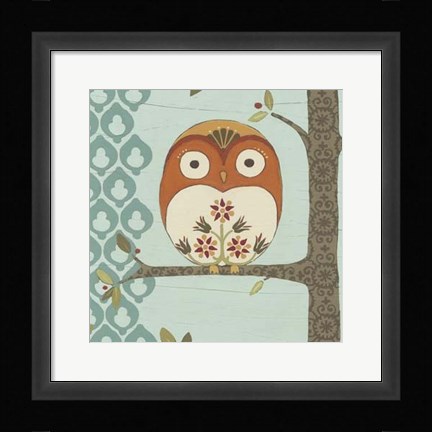 Framed Forest Whimsy I Print