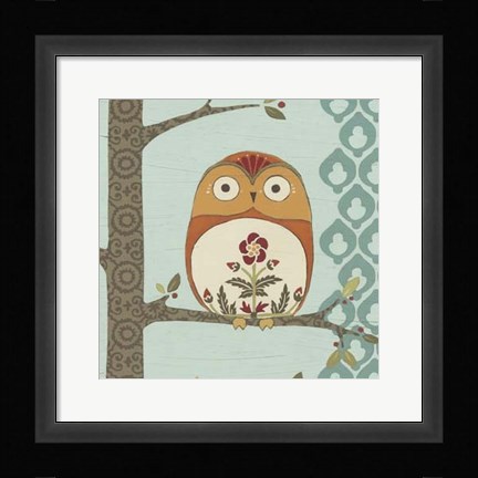 Framed Forest Whimsy II Print