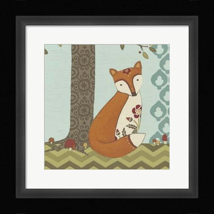 Framed Forest Whimsy III Print