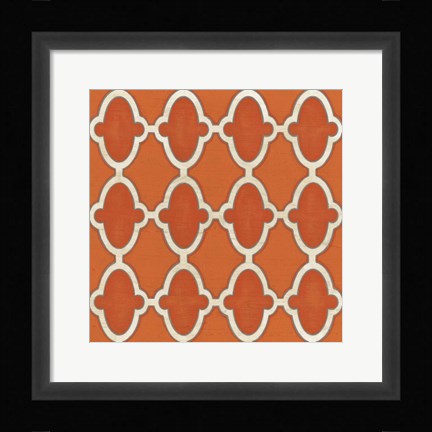 Framed Market Motifs III Print