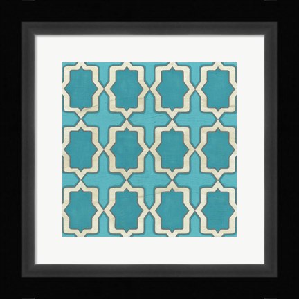 Framed Market Motifs V Print