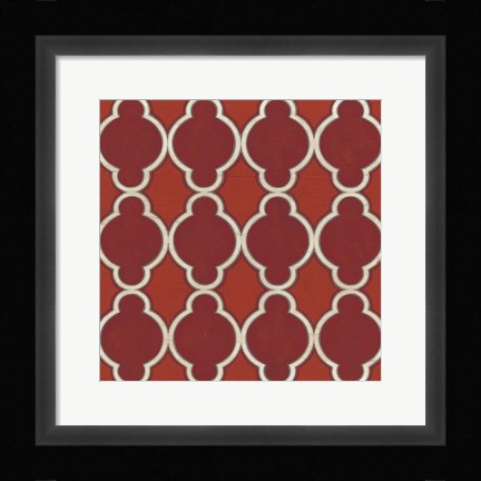 Framed Market Motifs VII Print