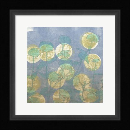 Framed Spotlight Floral I Print