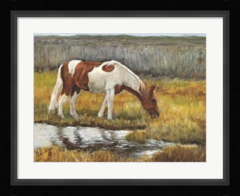 Framed Meadow Munching Print