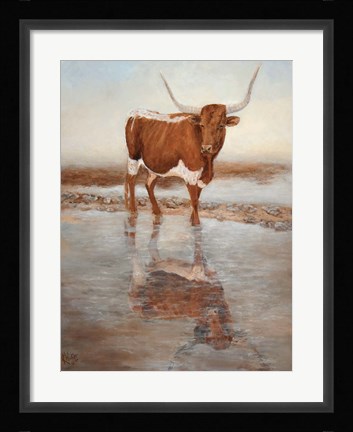 Framed Looking Glass Print