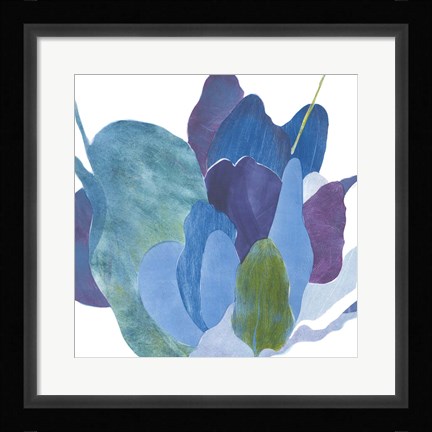 Framed False Indigo I Print