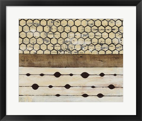 Framed Dazzle II Print