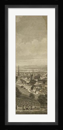 Framed Pastoral Panorama II Print