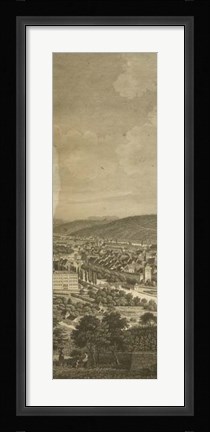 Framed Pastoral Panorama III Print