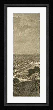 Framed Pastoral Panorama IV Print