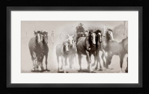 Framed Chase III Print