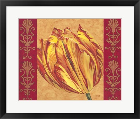 Framed Tulip Power I Print