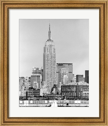 Framed NYC Skyline IV Print