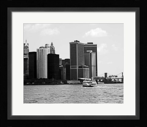 Framed NYC Skyline VII Print