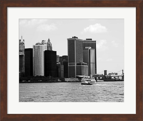 Framed NYC Skyline VII Print