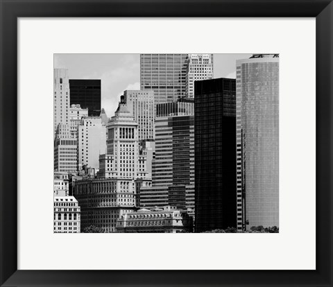 Framed NYC Skyline VIII Print