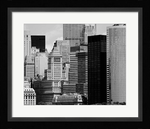 Framed NYC Skyline VIII Print