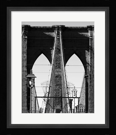 Framed Bridges of NYC II Print