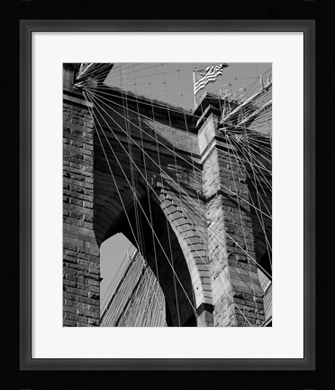 Framed Bridges of NYC III Print