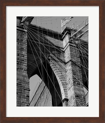 Framed Bridges of NYC III Print