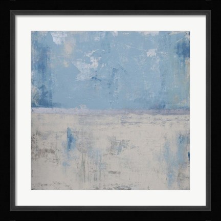 Framed Silver Aura Print