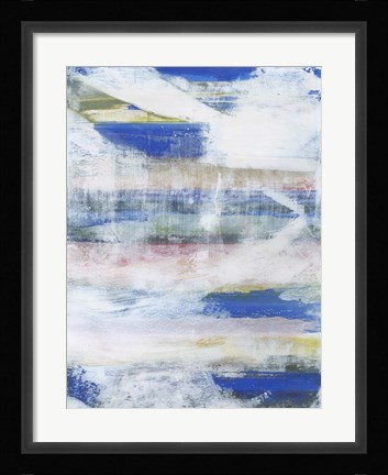 Framed White Wash II Print