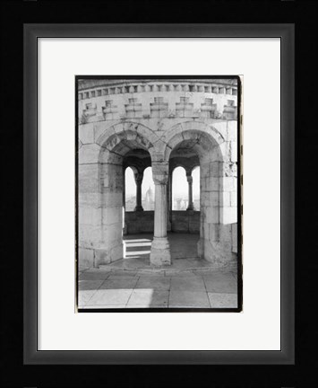 Framed Fisherman's Bastion I Budapest Print