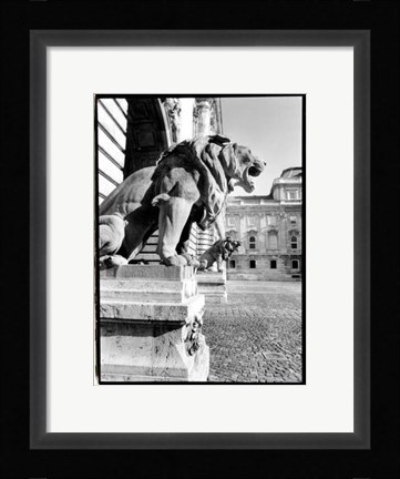 Framed Standing Guard, Royal Palace Print