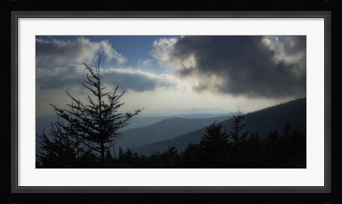Framed High Country Silhouette II Print