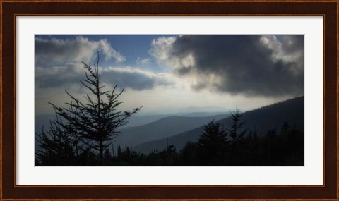 Framed High Country Silhouette II Print